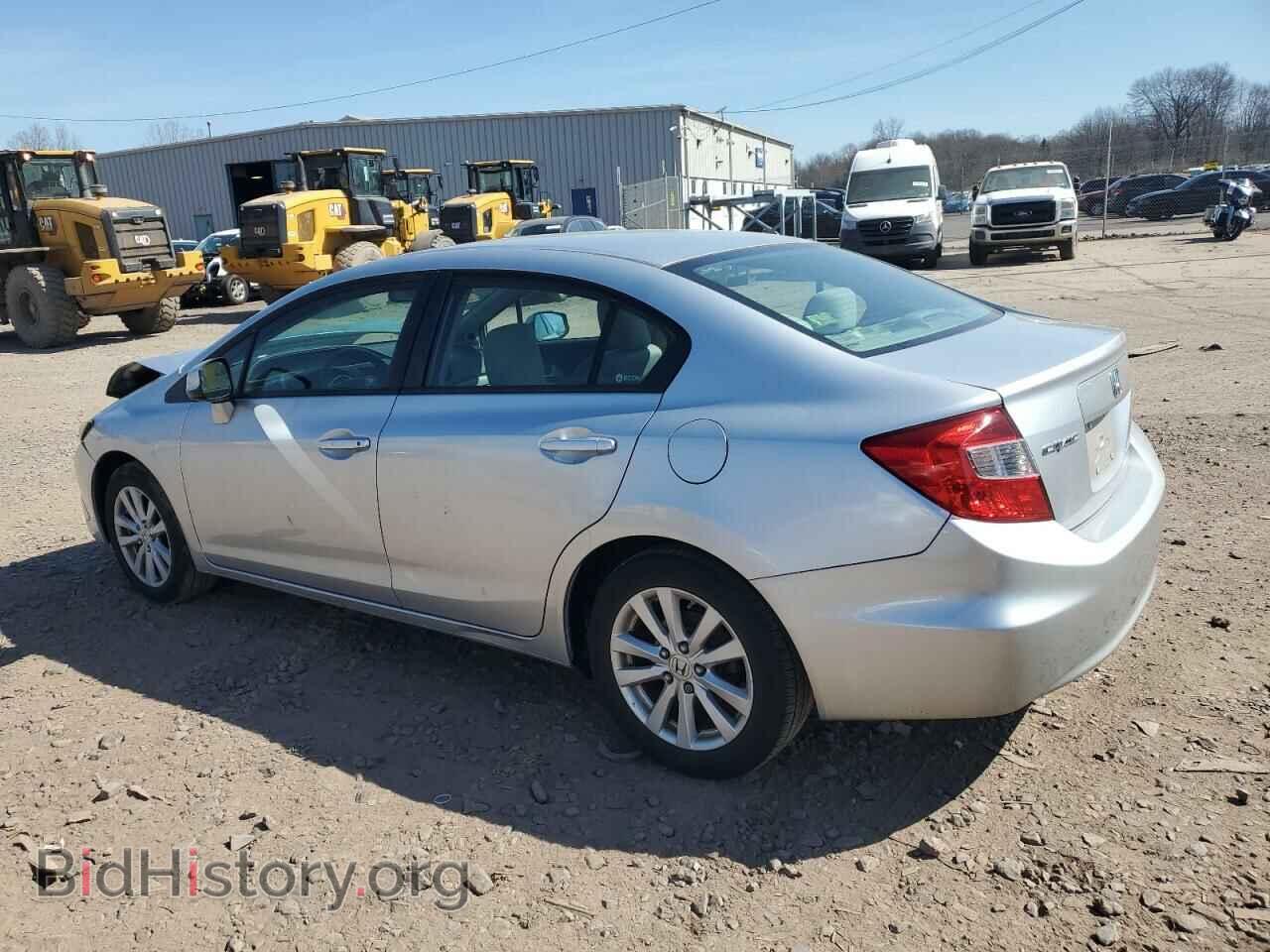 2012 HONDA CIVIC - VIN: 2HGFB2F83CH608805 - Фото 2