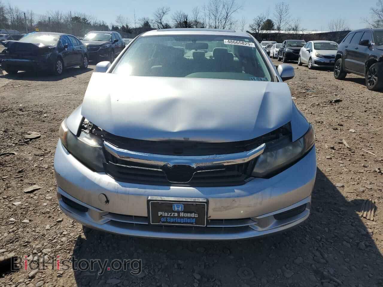 2012 HONDA CIVIC - VIN: 2HGFB2F83CH608805 - Фото 5