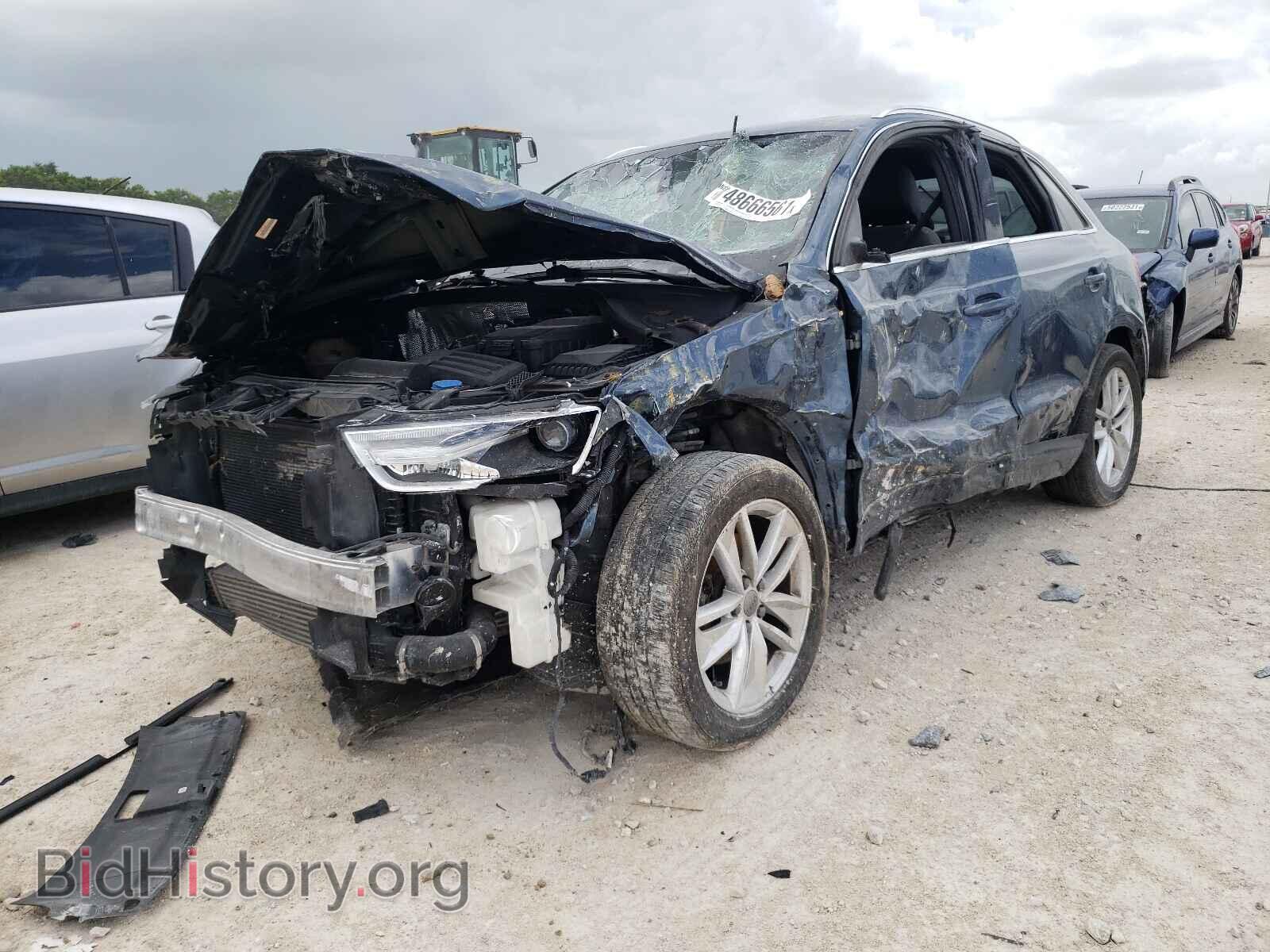 2016 AUDI Q3 - VIN: WA1BFCFS9GR017204 - Фото 2
