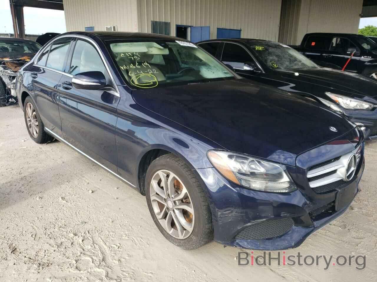 Photo 55SWF4JB8FU046619 - MERCEDES-BENZ C-CLASS 2015