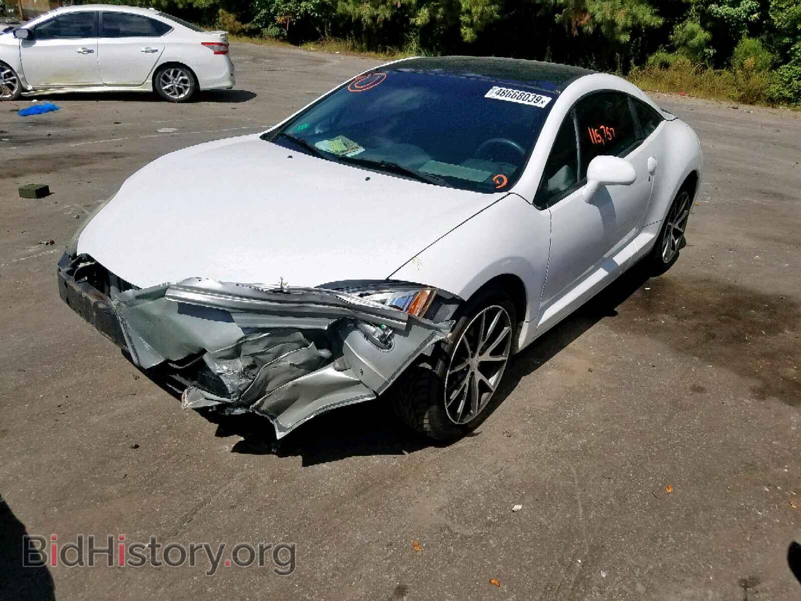 2012 MITSUBISHI ECLIPSE - VIN: 4A31K5DF4CE006740 - Фото 2
