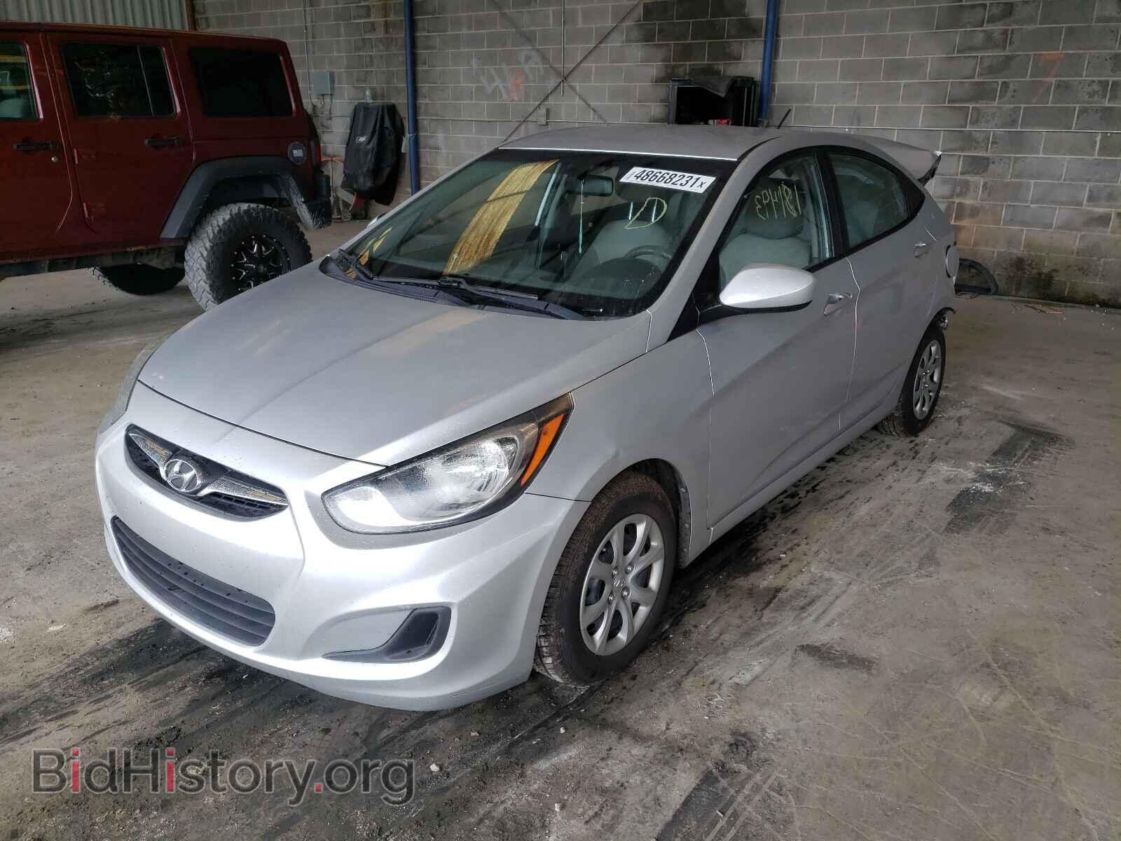 2012 HYUNDAI ACCENT - VIN: KMHCT4AE0CU220351 - Фото 2