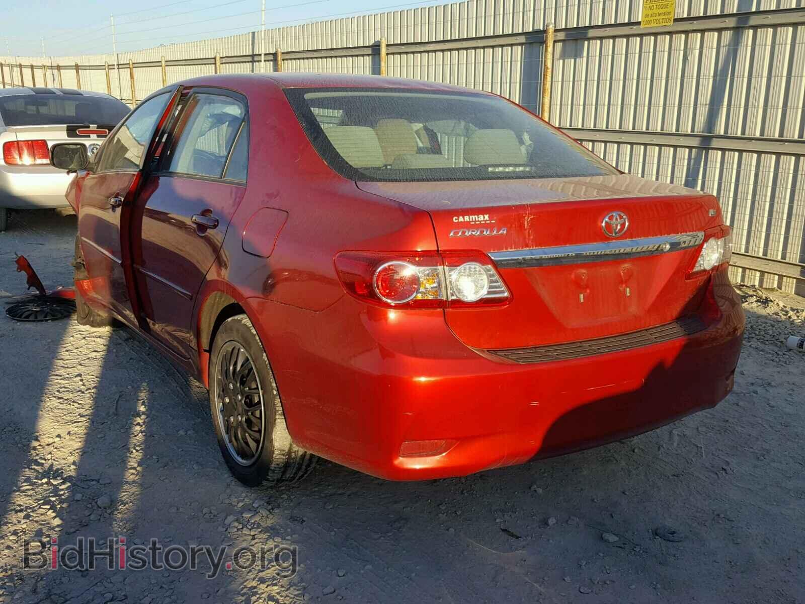 2012 TOYOTA COROLLA BA - VIN: 5YFBU4EE3CP005177 - Фото 3