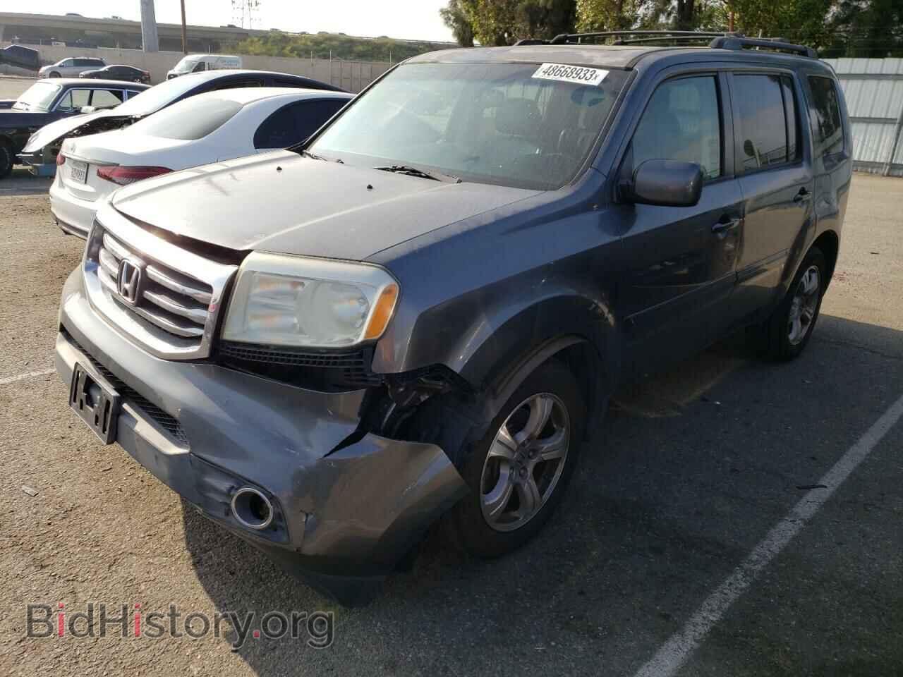 Фотография 5FNYF3H52DB020597 - HONDA PILOT 2013