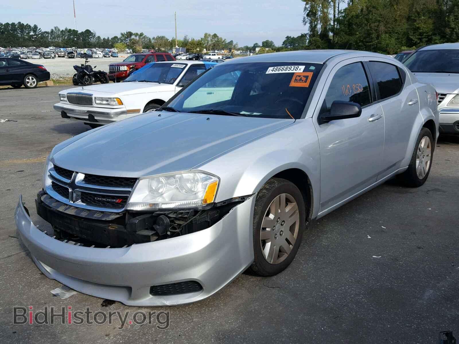 2012 DODGE AVENGER - VIN: 1C3CDZAB1CN232155 - Фото 2