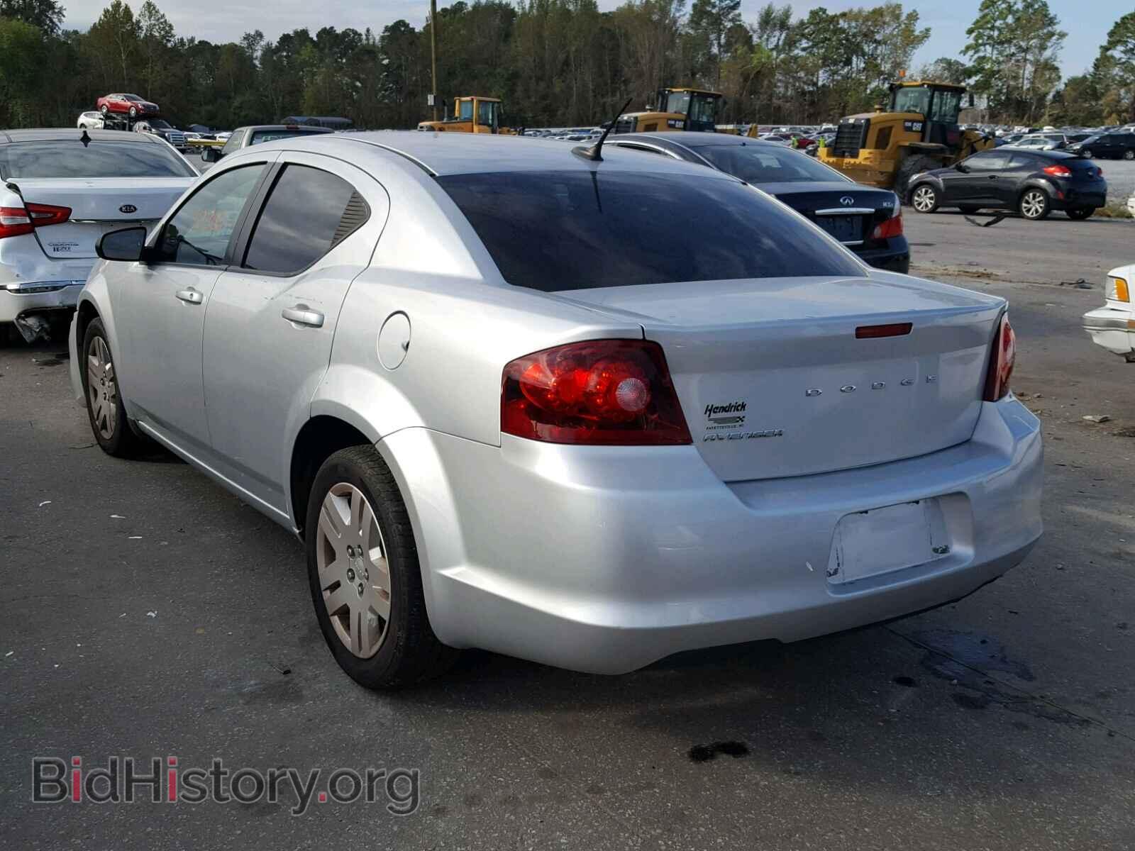 2012 DODGE AVENGER - VIN: 1C3CDZAB1CN232155 - Фото 3
