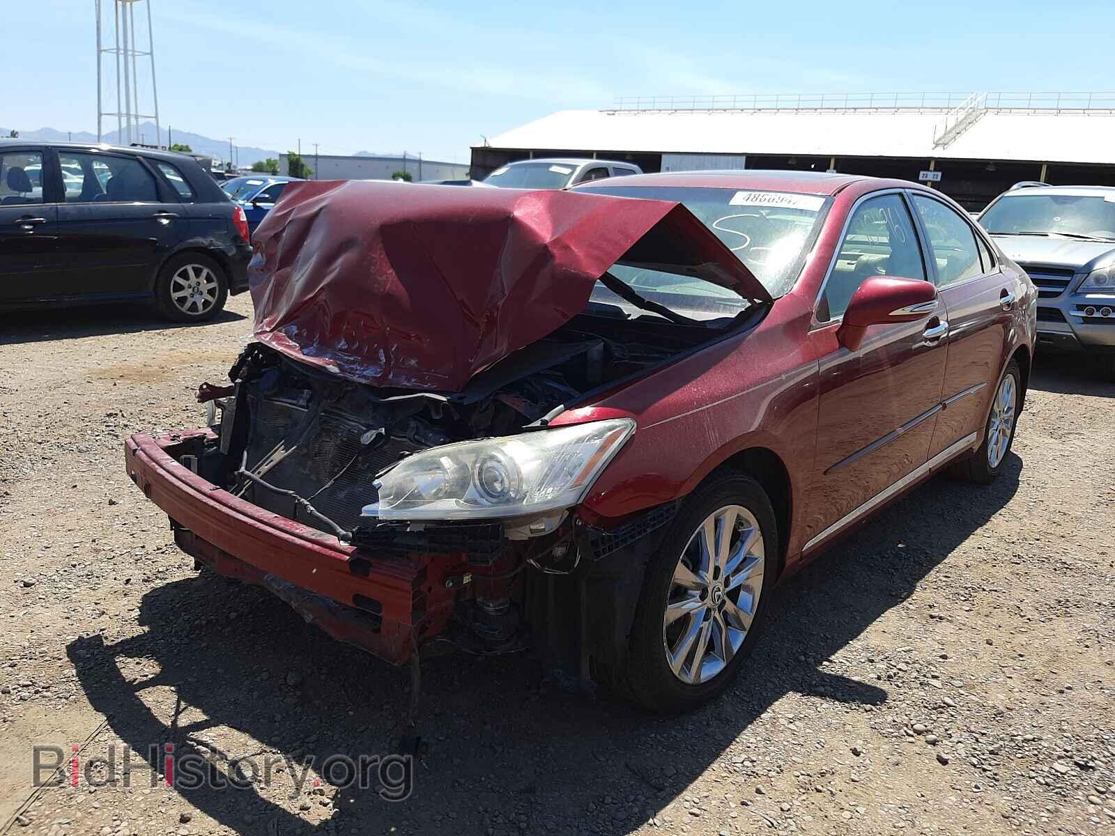 2012 LEXUS ES350 - VIN: JTHBK1EG4C2488259 - Фото 2