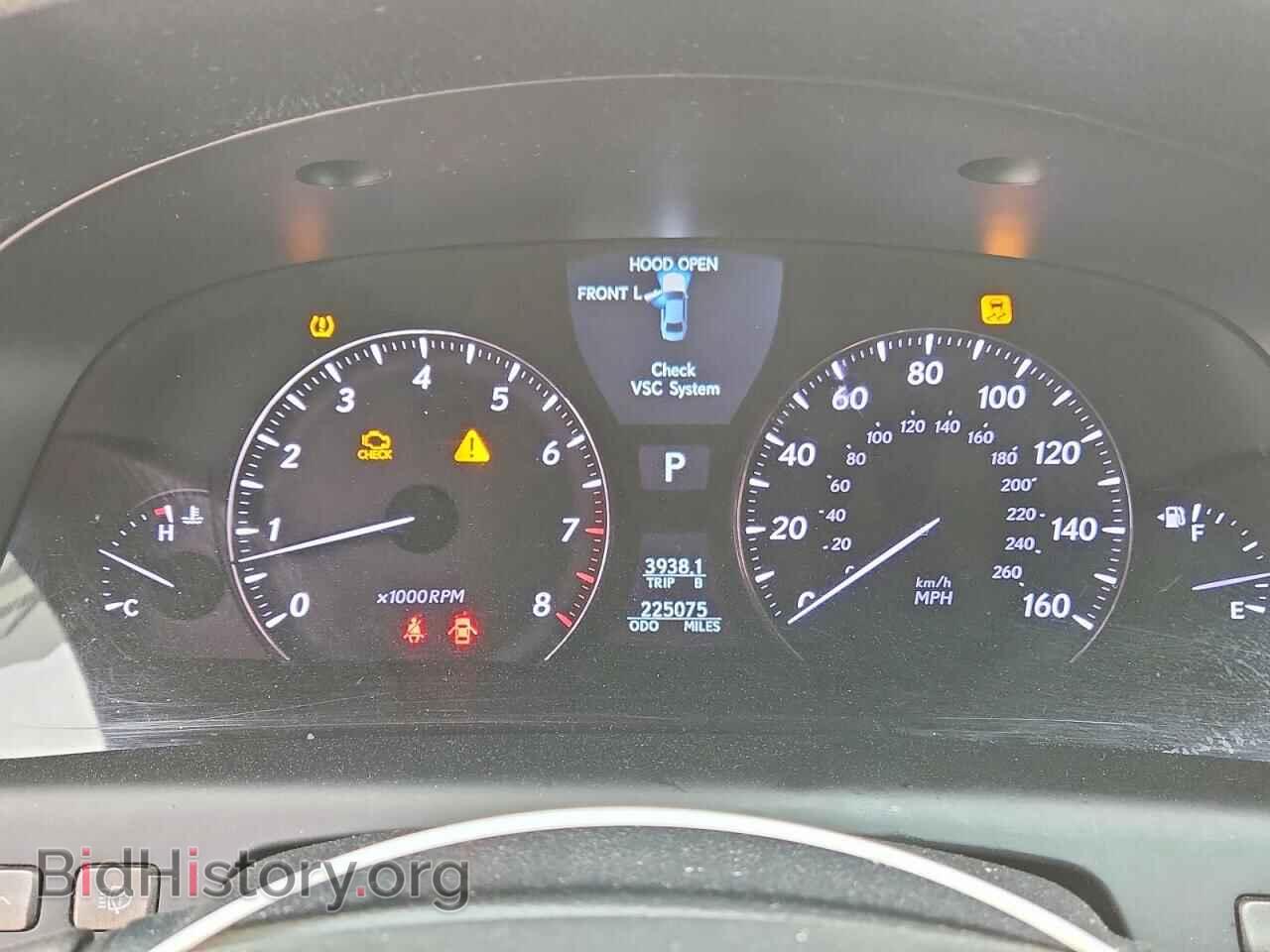 2009 LEXUS LS500 - VIN: JTHBL46F595089307 - Фото 9