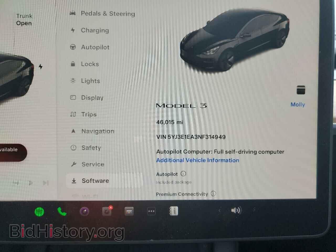 2022 TESLA MODEL 3 - VIN: 5YJ3E1EA3NF314949 - Photo 9