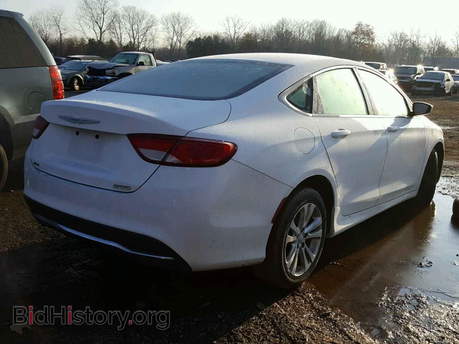 2015 CHRYSLER 200 - VIN: 1C3CCCAB1FN611144 - Фото 4