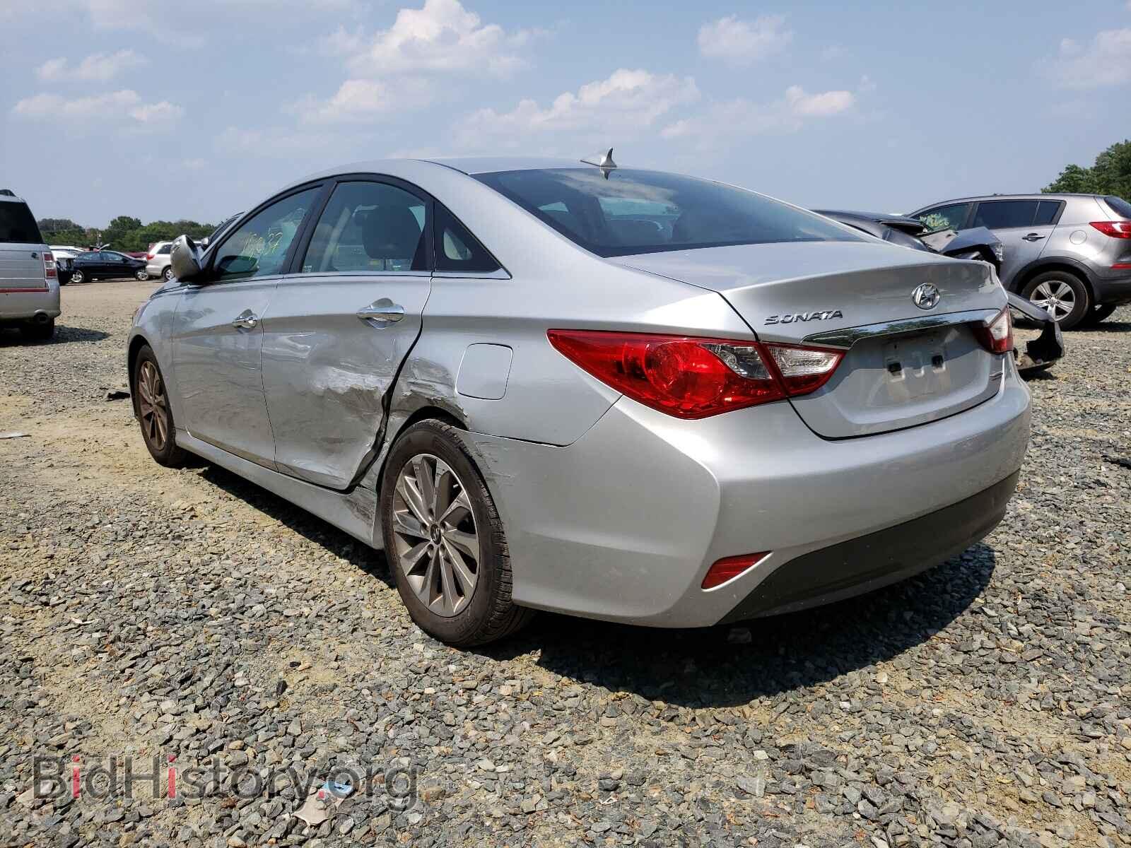 2014 HYUNDAI SONATA - VIN: 5NPEC4AC8EH911409 - Фото 3