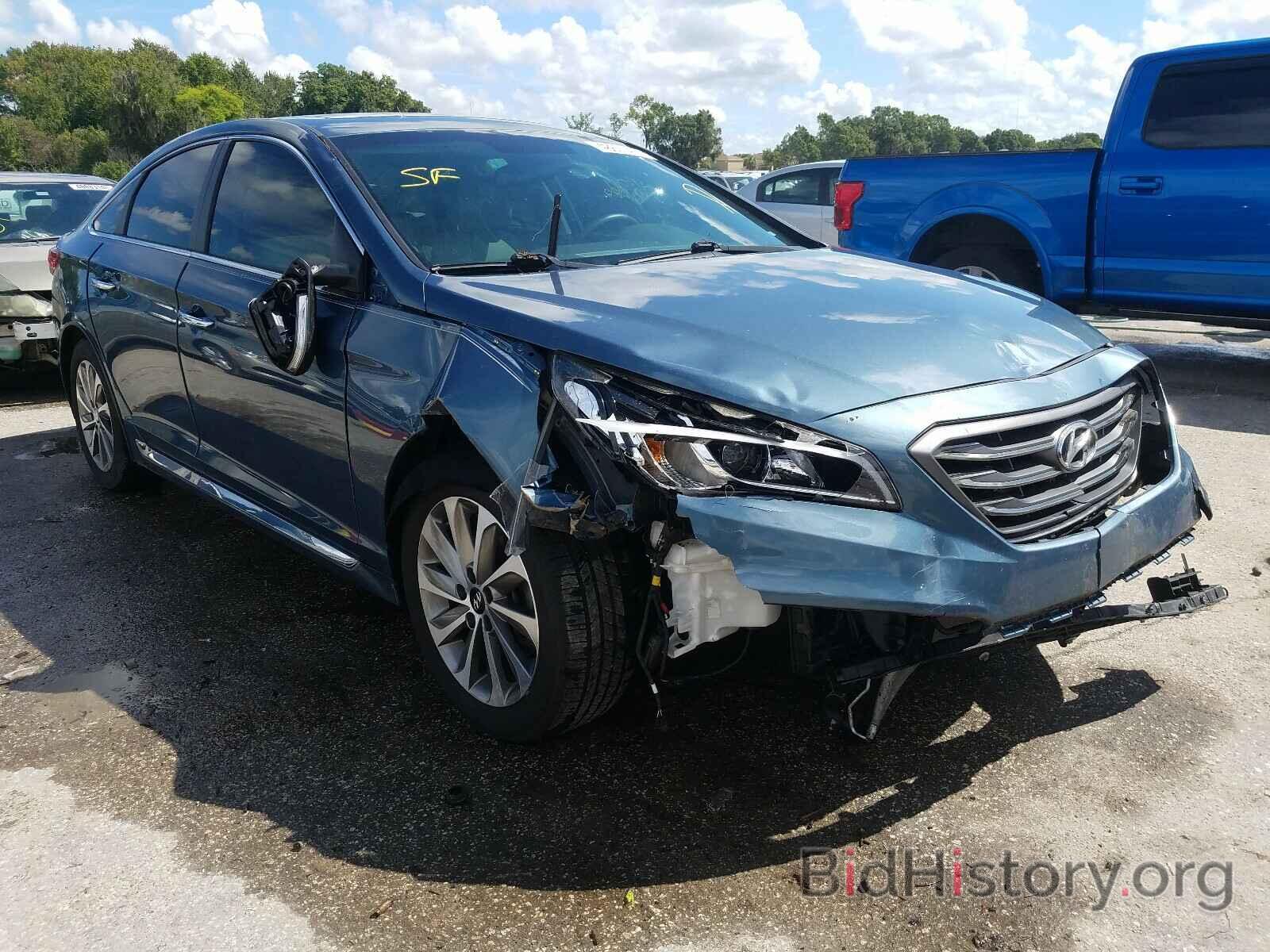 Photo 5NPE34AF2GH415325 - HYUNDAI SONATA 2016