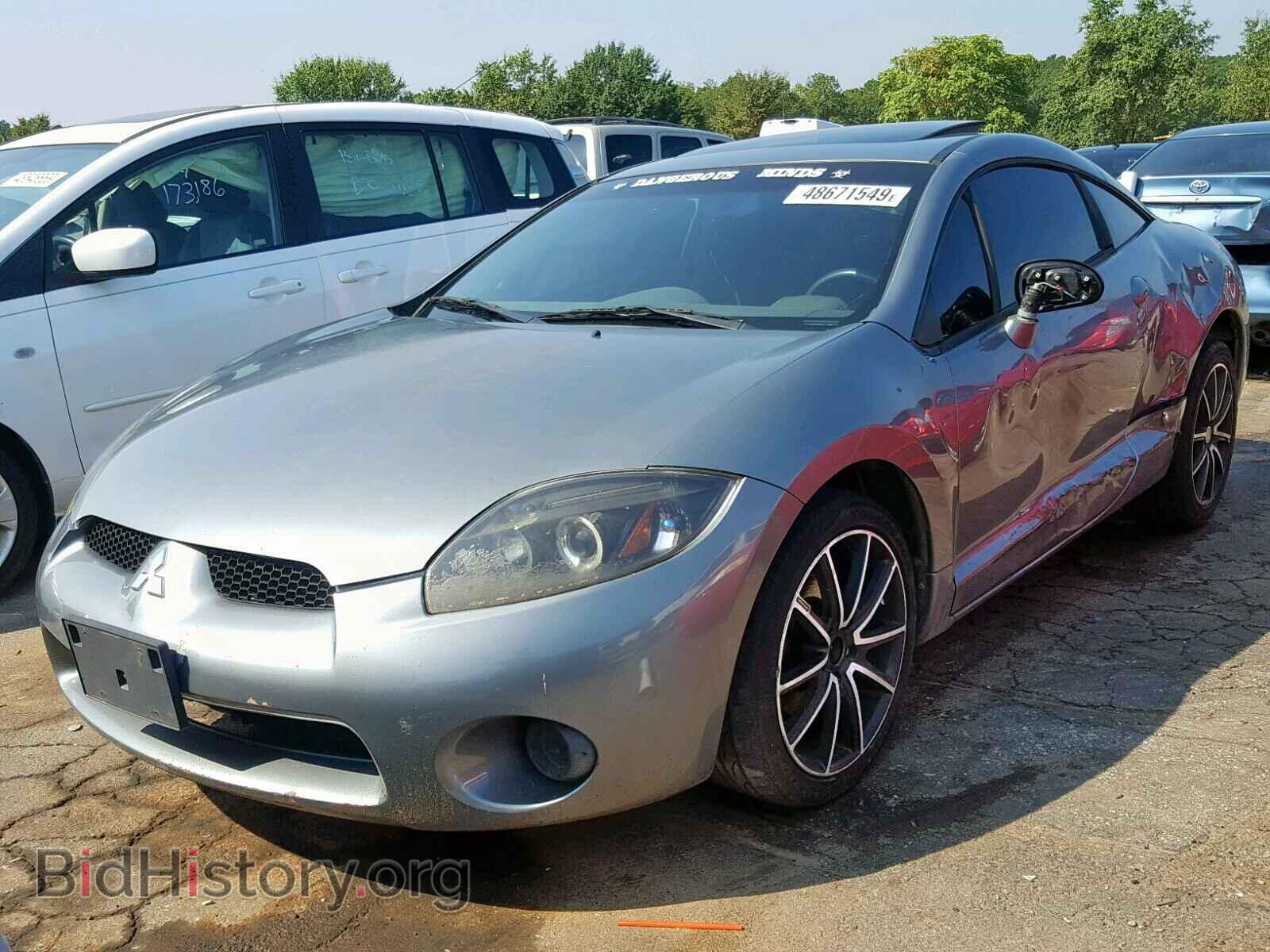 2007 MITSUBISHI ECLIPSE - VIN: 4A3AK24F87E003747 - Фото 2