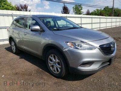 2013 Mazda CX-9 CX-9 Sport, серебристый — VIN JM3TB3BV3D0400861, Copart