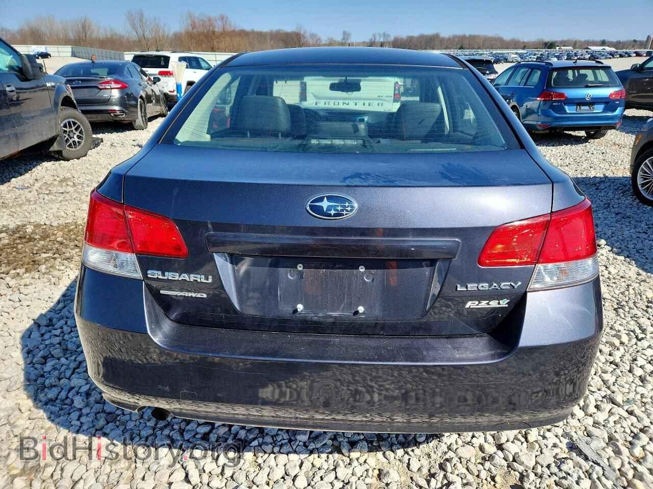 2012 SUBARU LEGACY - VIN: 4S3BMBC61C3037554 - Фото 6