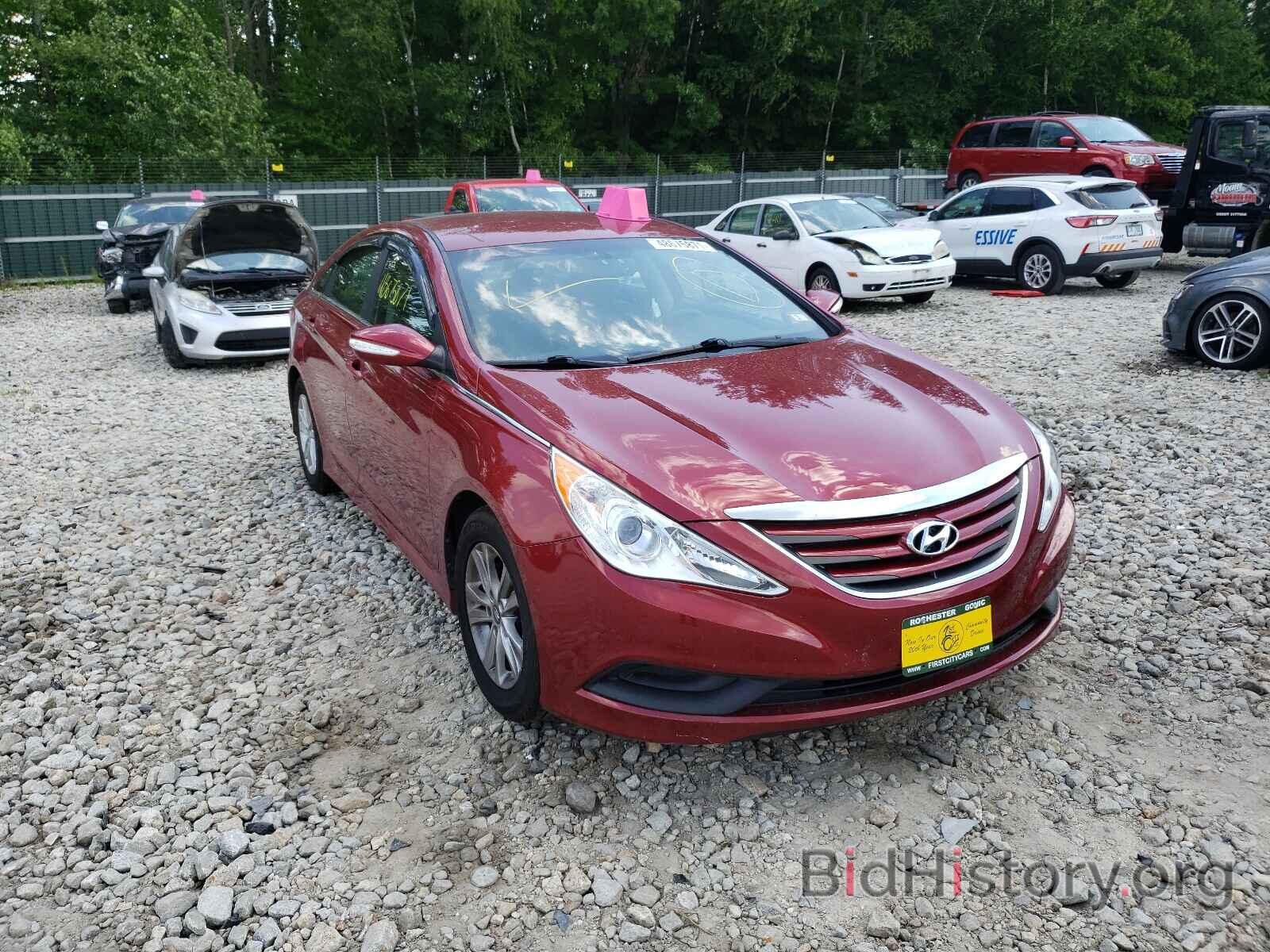 Photo 5NPEB4AC3EH880444 - HYUNDAI SONATA 2014