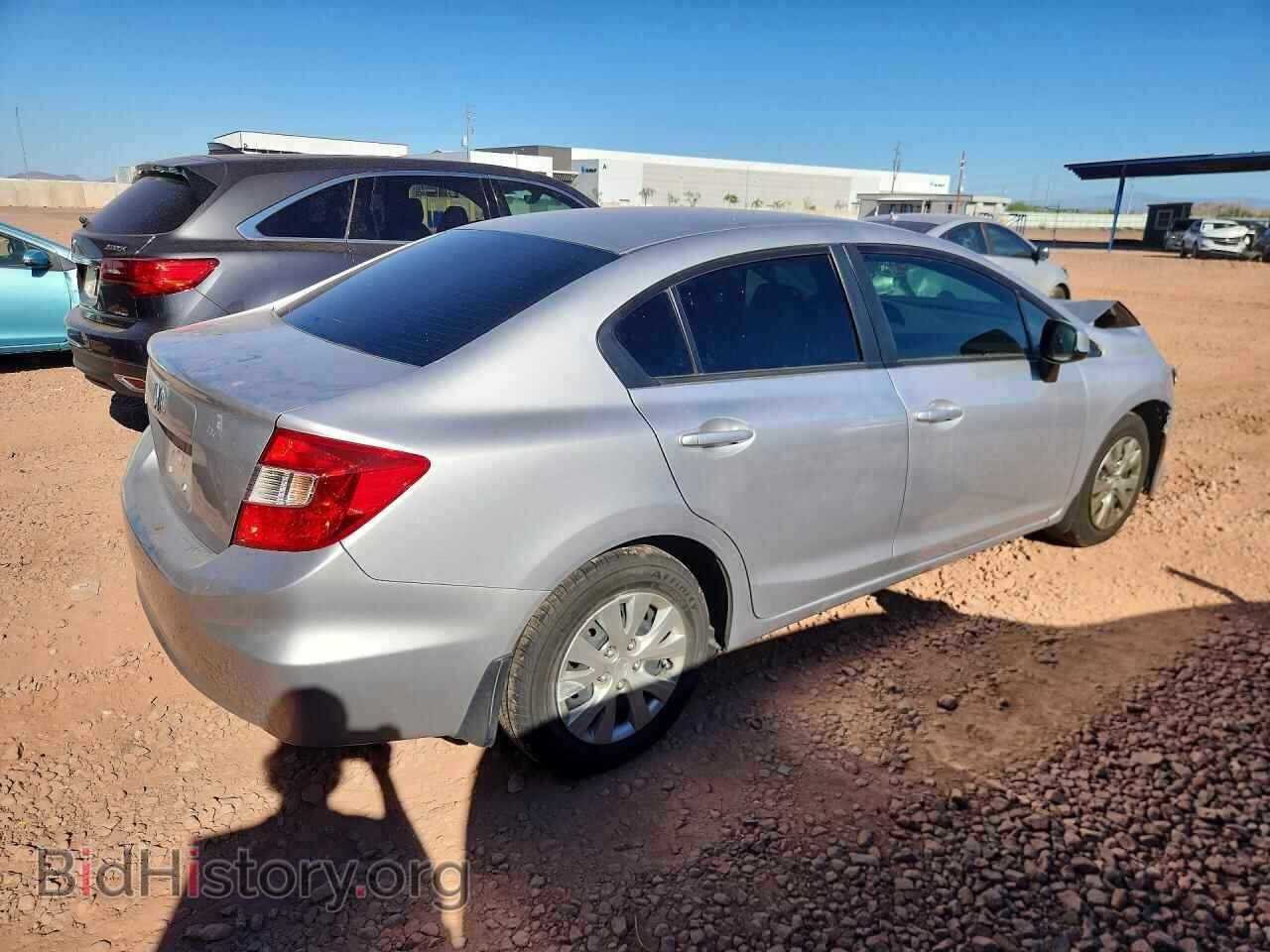 2012 HONDA CIVIC - VIN: 19XFB2F52CE330012 - Фото 3