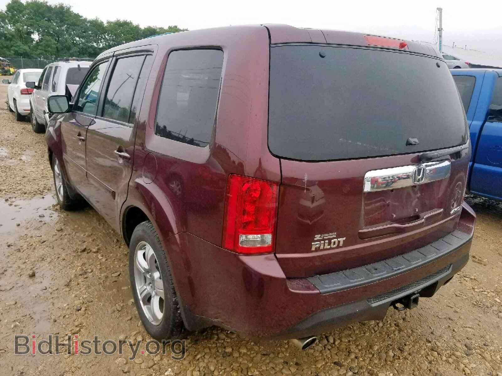 2013 HONDA PILOT EXL - VIN: 5FNYF4H67DB076386 - Фото 3