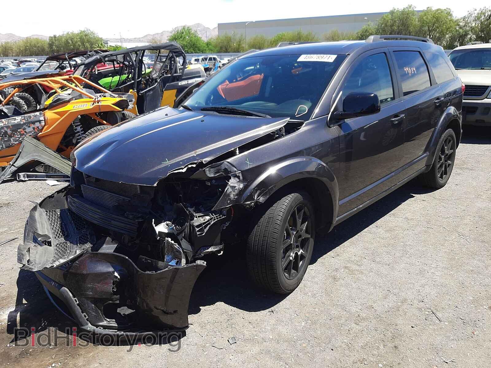 2017 DODGE JOURNEY - VIN: 3C4PDCBB4HT674203 - Фото 2