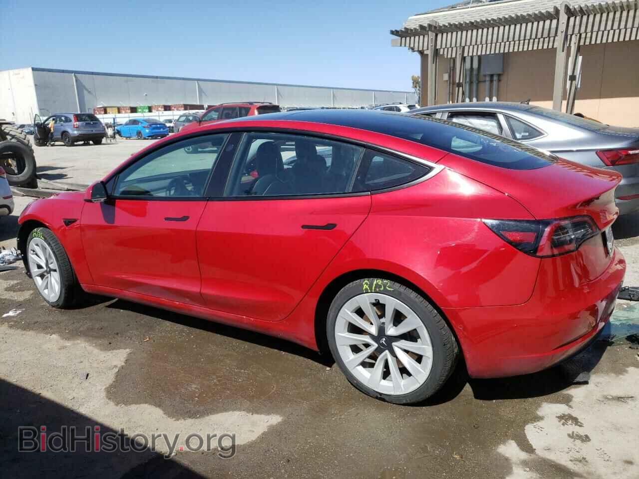 2022 TESLA MODEL 3 - VIN: 5YJ3E1EA1NF145708 - Фото 2