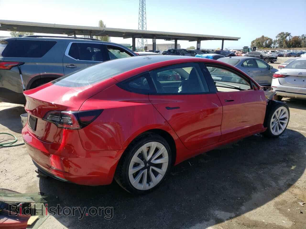 2022 TESLA MODEL 3 - VIN: 5YJ3E1EA1NF145708 - Фото 3