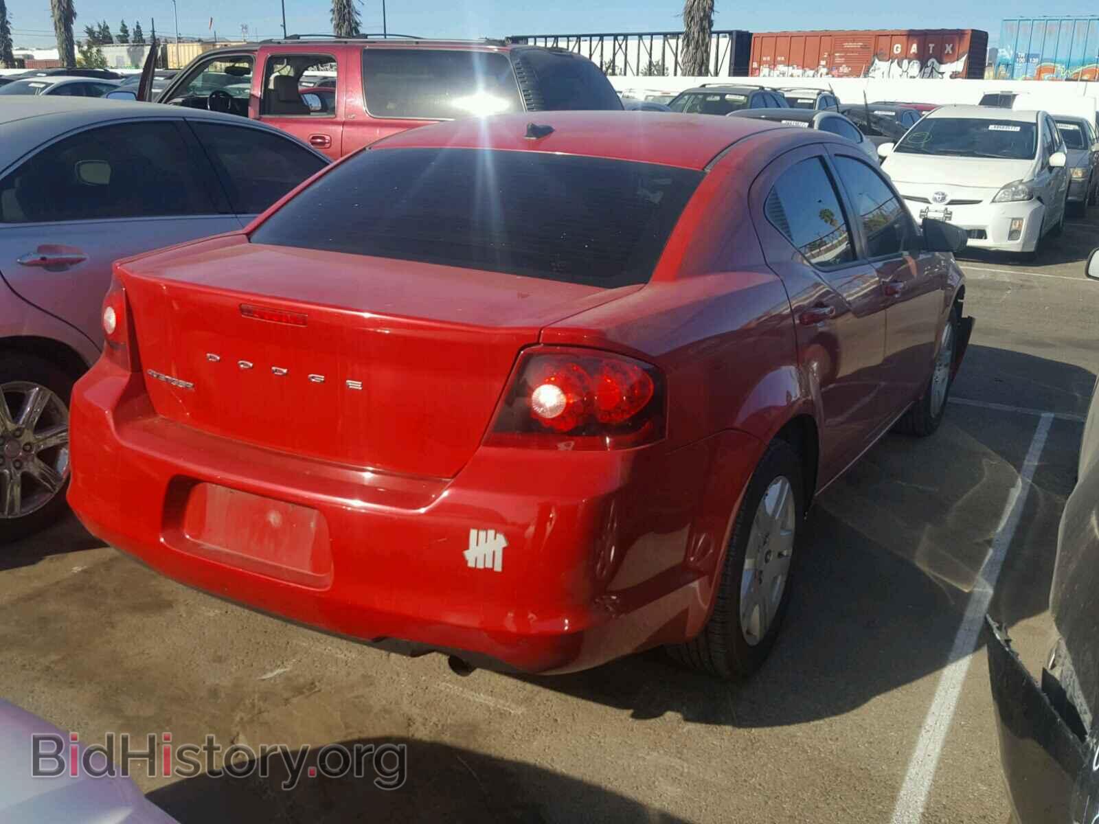 2013 DODGE AVENGER - VIN: 1C3CDZAB0DN567277 - Фото 4
