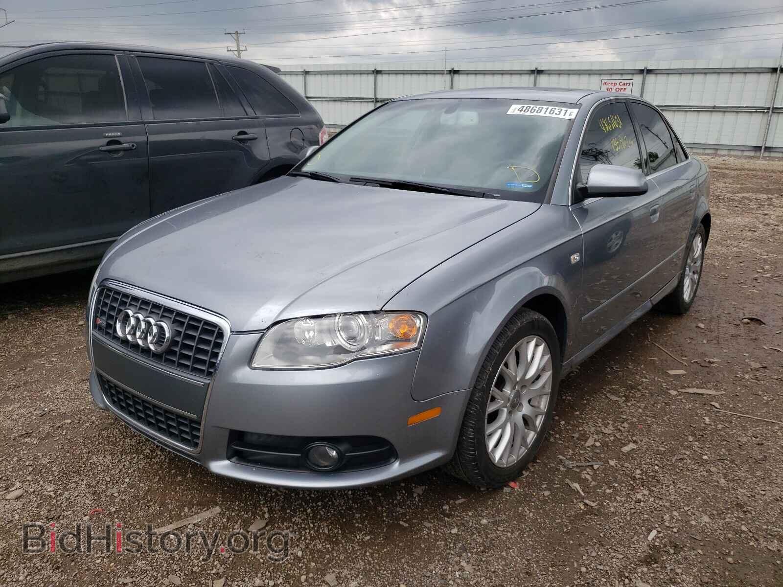 2008 AUDI A4 - VIN: WAUDF78E78A163448 - Фото 2