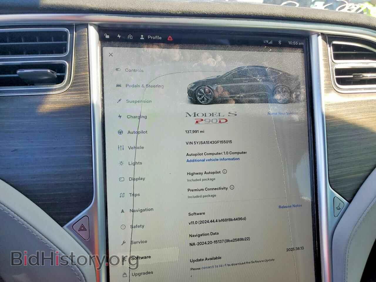 2016 TESLA MODEL S - VIN: 5YJSA1E43GF155015 - Фото 9