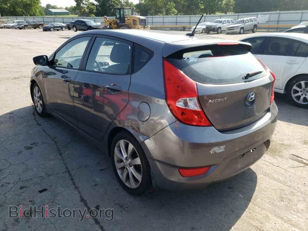 2012 HYUNDAI ACCENT - VIN: KMHCU5AE6CU047504 - Фото 3