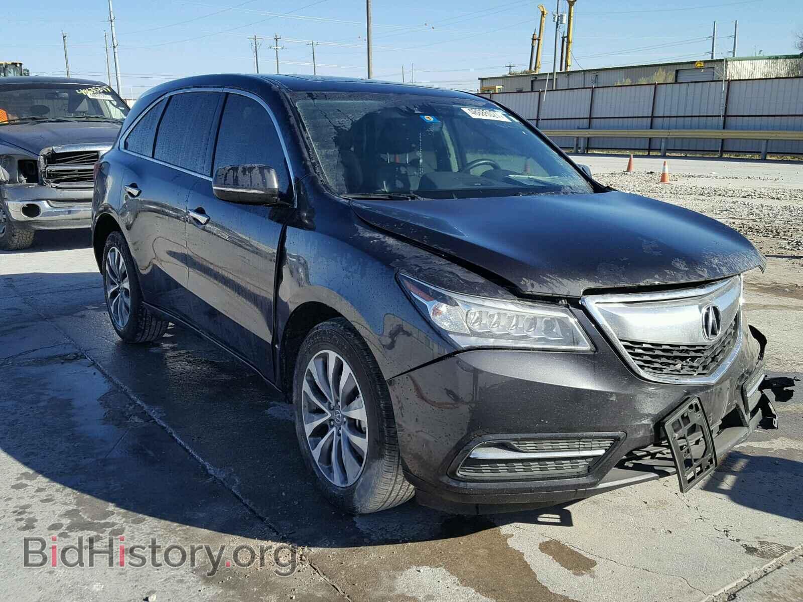 Photo 5FRYD3H48GB018207 - ACURA MDX 2016