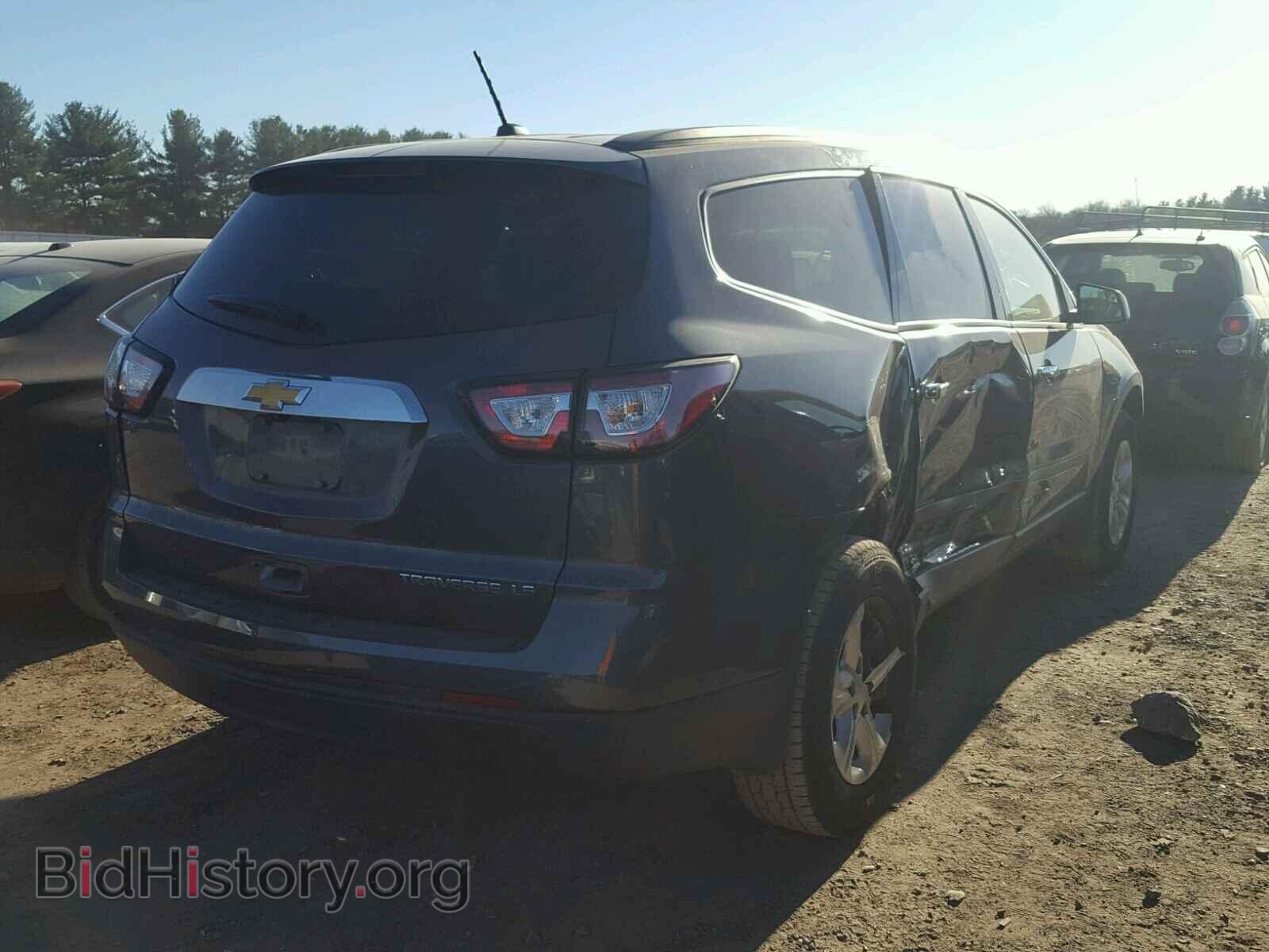2014 CHEVROLET TRAVERSE - VIN: 1GNKRFKD0EJ327623 - Фото 4