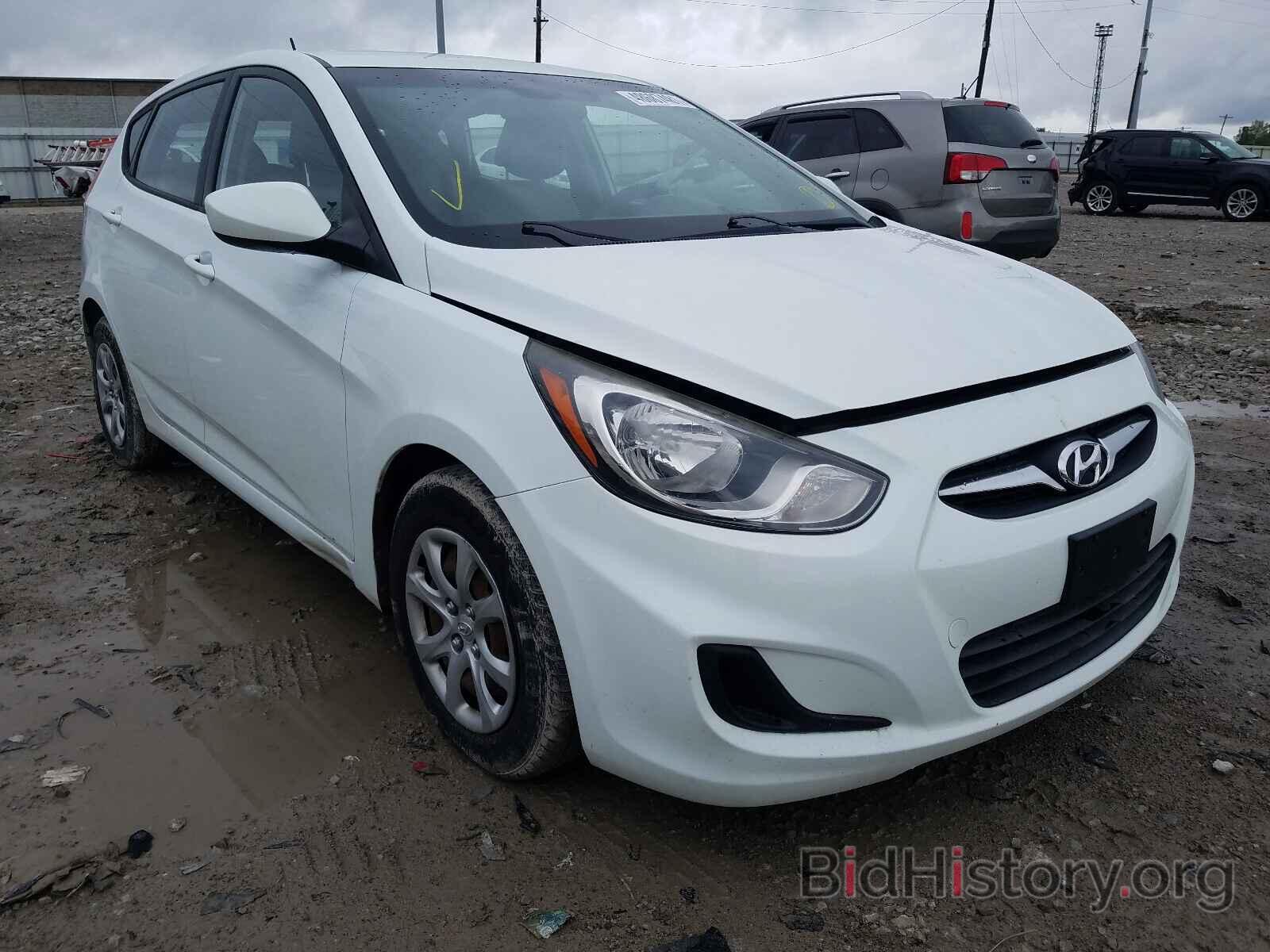 Photo KMHCT5AE0CU007924 - HYUNDAI ACCENT 2012