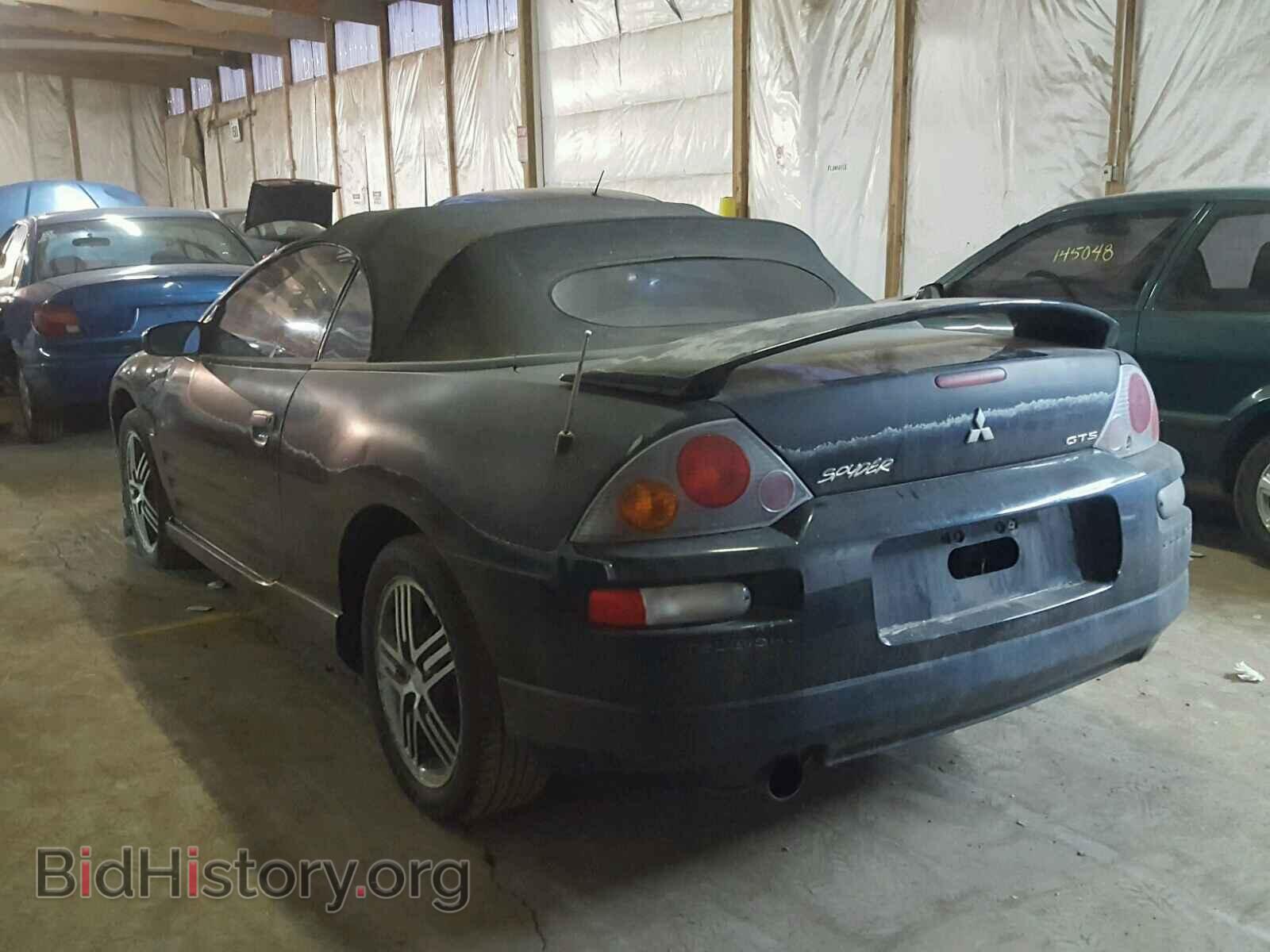2003 MITSUBISHI ECLIPSE - VIN: 4A3AE75H43E047761 - Фото 3