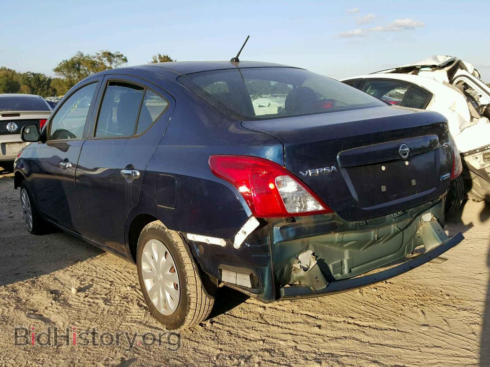 2012 NISSAN VERSA - VIN: 3N1CN7AP5CL814304 - Фото 3
