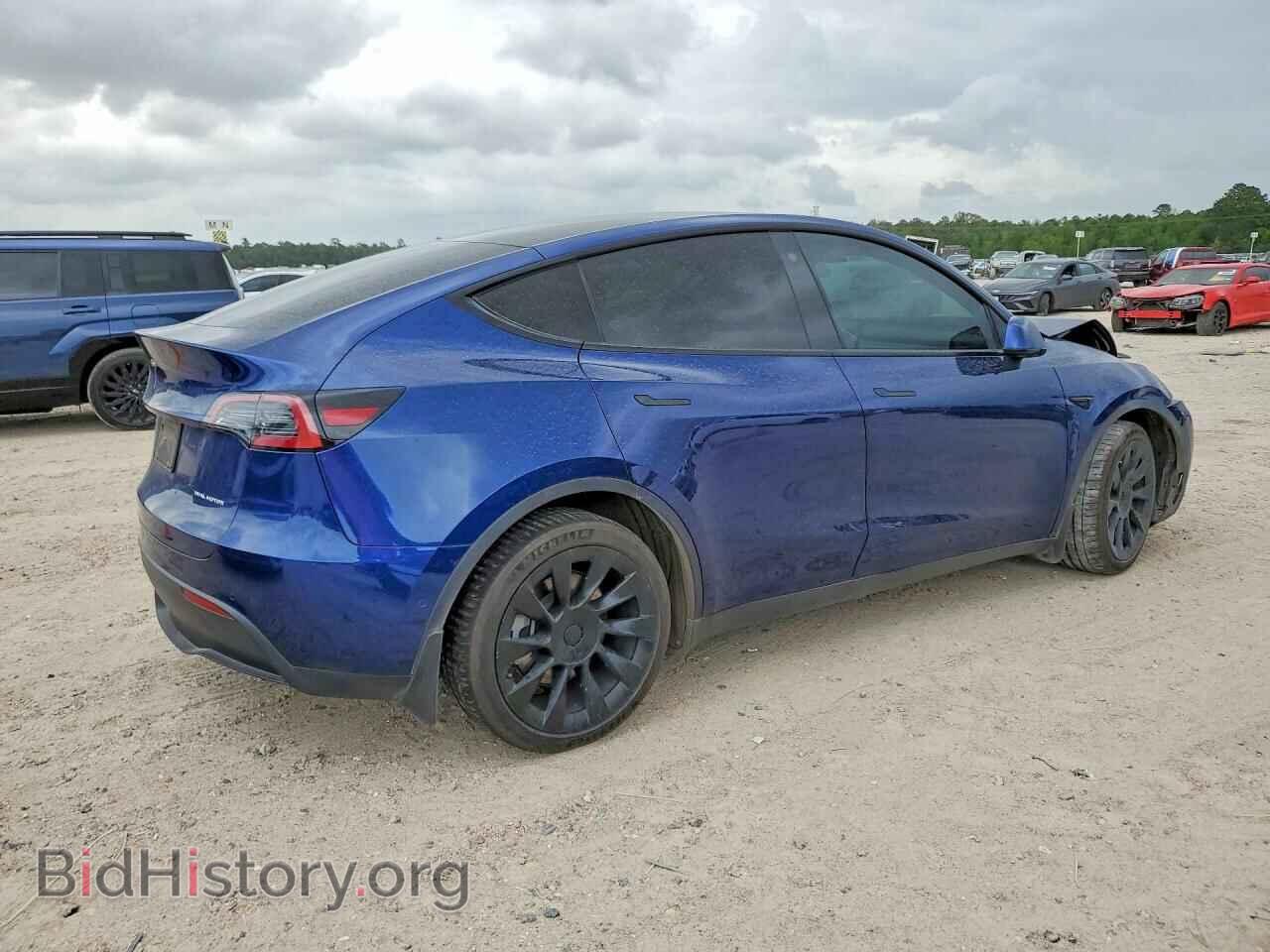 2021 TESLA MODEL Y - VIN: 5YJYGAEE5MF285374 - Фото 3