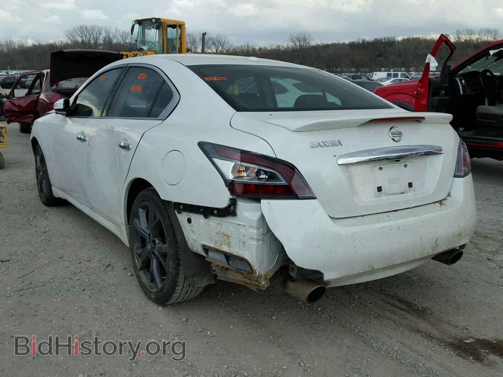 2014 NISSAN MAXIMA S - VIN: 1N4AA5AP8EC445771 - Фото 3