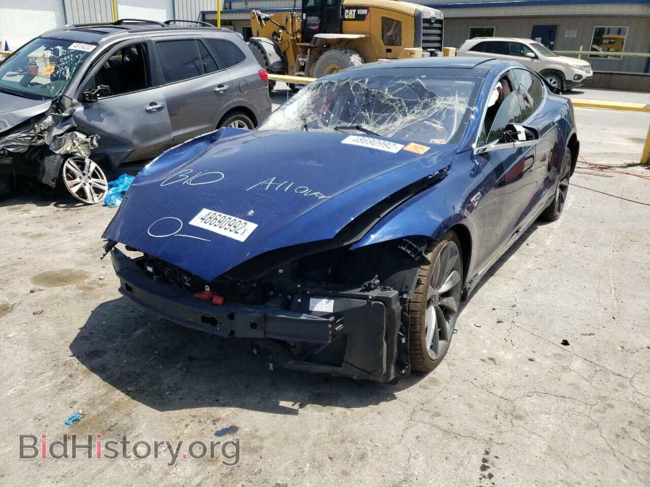 2015 TESLA MODEL S - VIN: 5YJSA1H2XFF087272 - Photo 2
