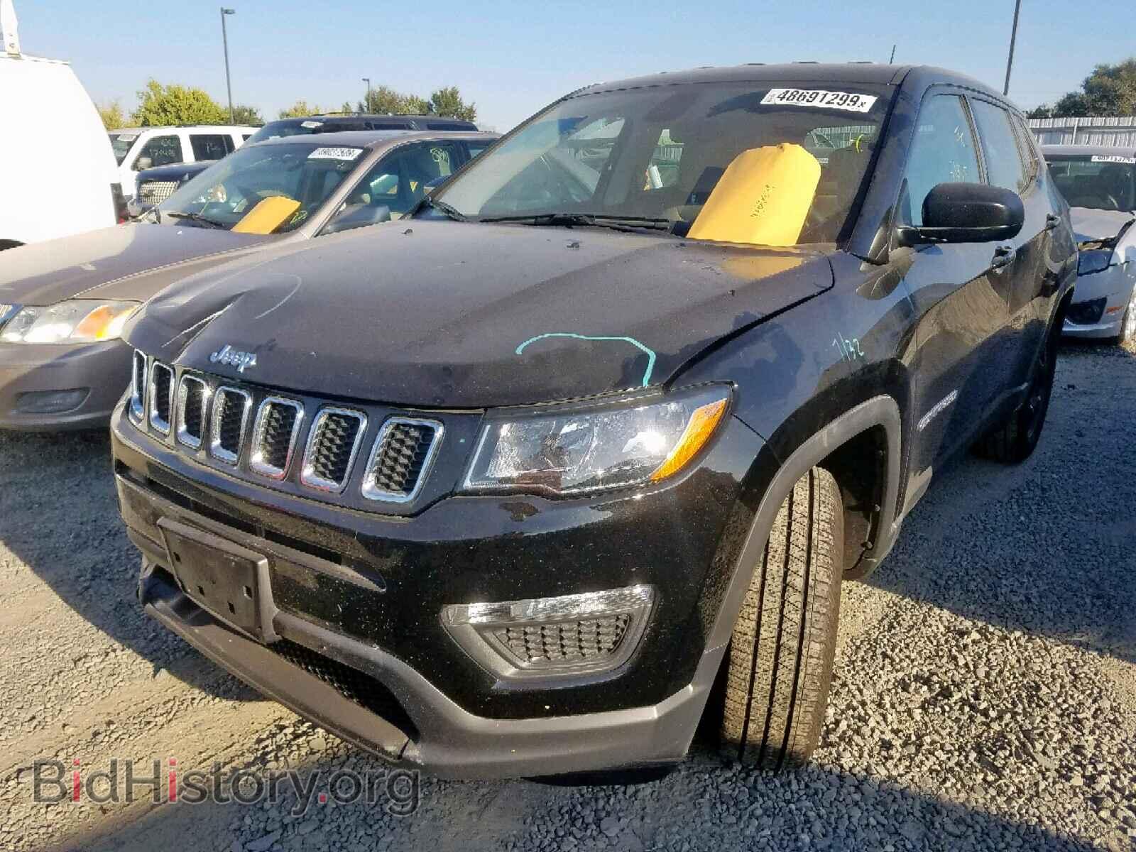 2018 JEEP COMPASS SP - VIN: 3C4NJCAB1JT287406 - Photo 2