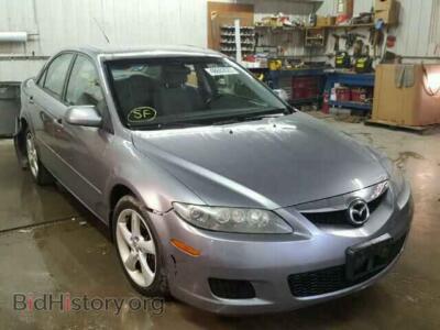 2006 Mazda 6 6 S, серый — VIN 1YVHP80D465M16302, Copart