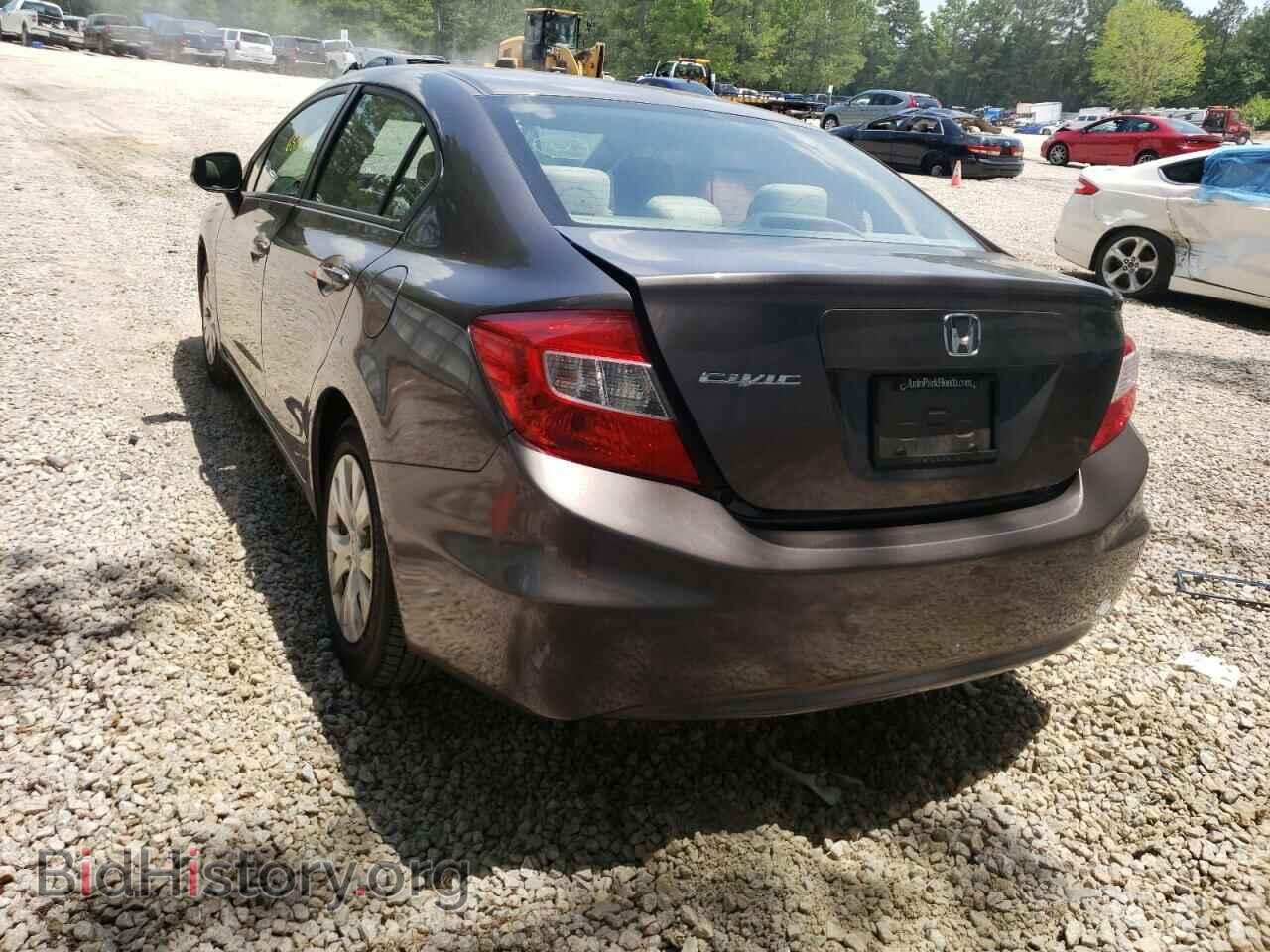 2012 HONDA CIVIC - VIN: 19XFB2F56CE070777 - Фото 3