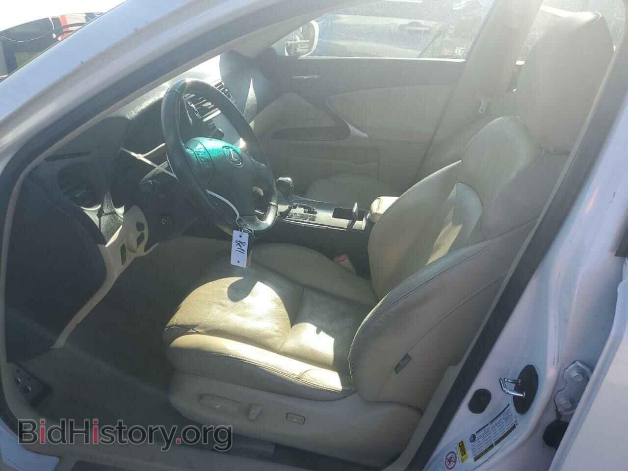 2008 LEXUS IS - VIN: JTHBE262285017247 - Фото 7