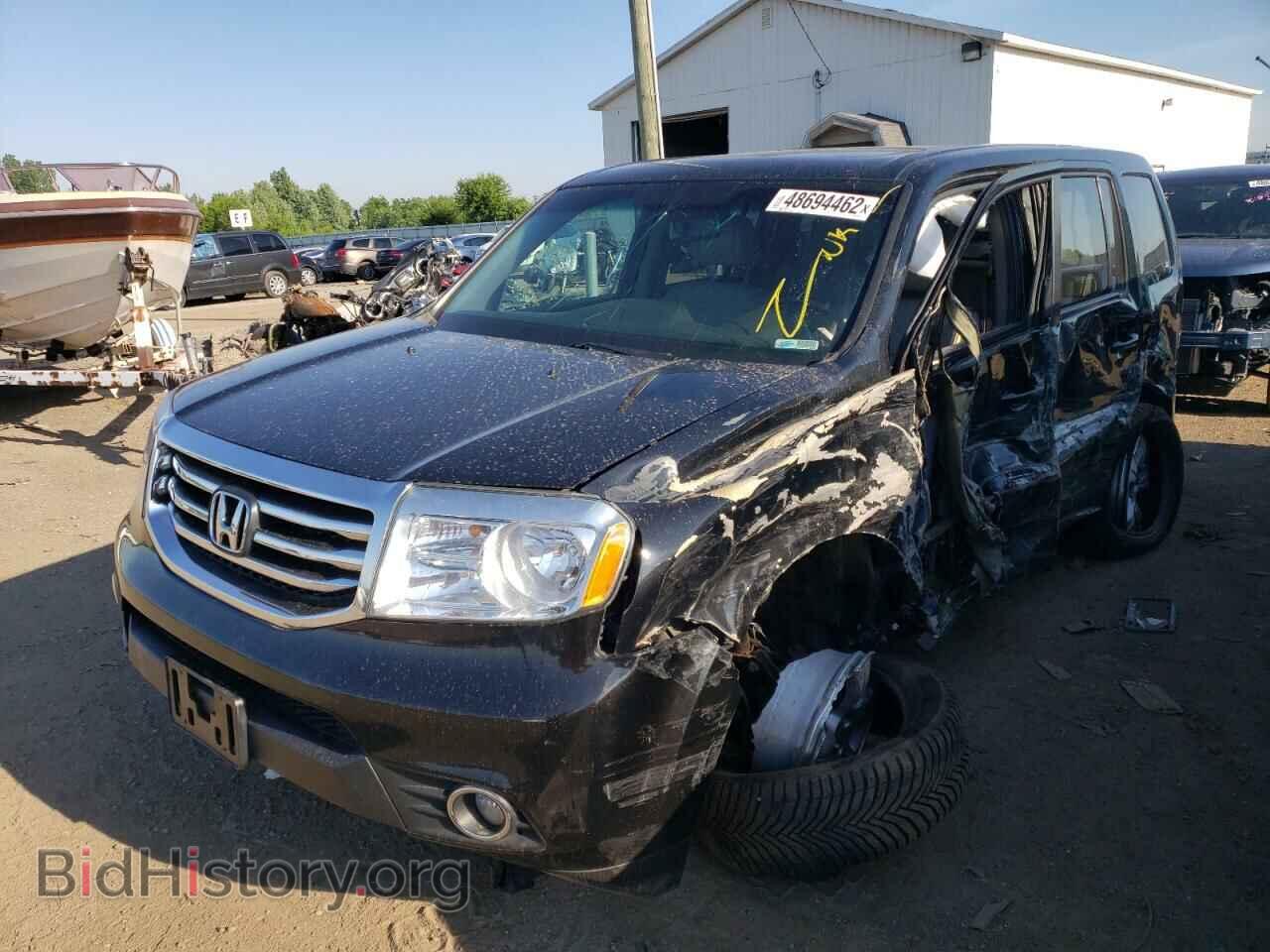 2012 HONDA PILOT - VIN: 5FNYF4H50CB067969 - Фото 2