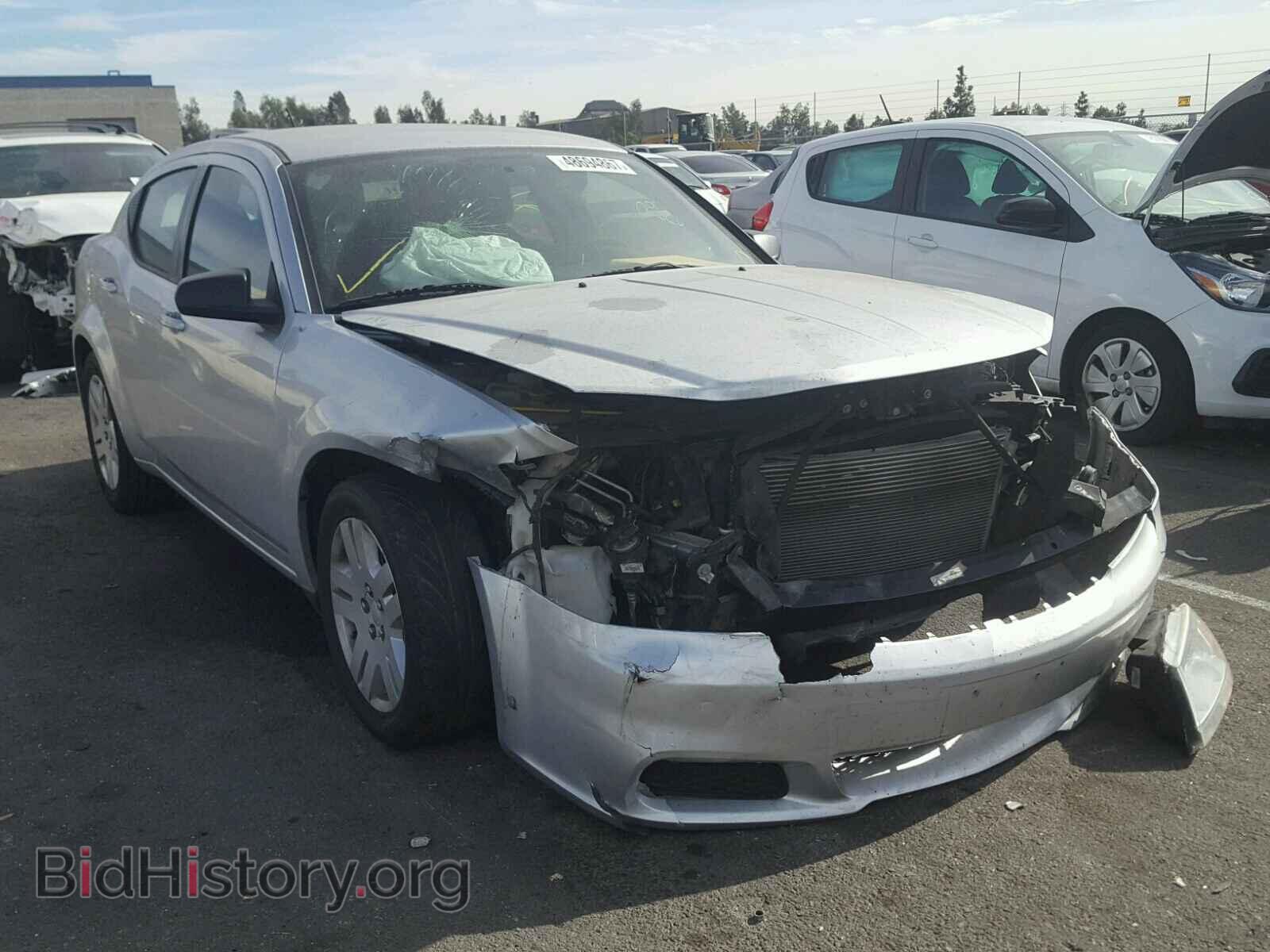 Photo 1C3CDZAB6CN265295 - DODGE AVENGER 2012