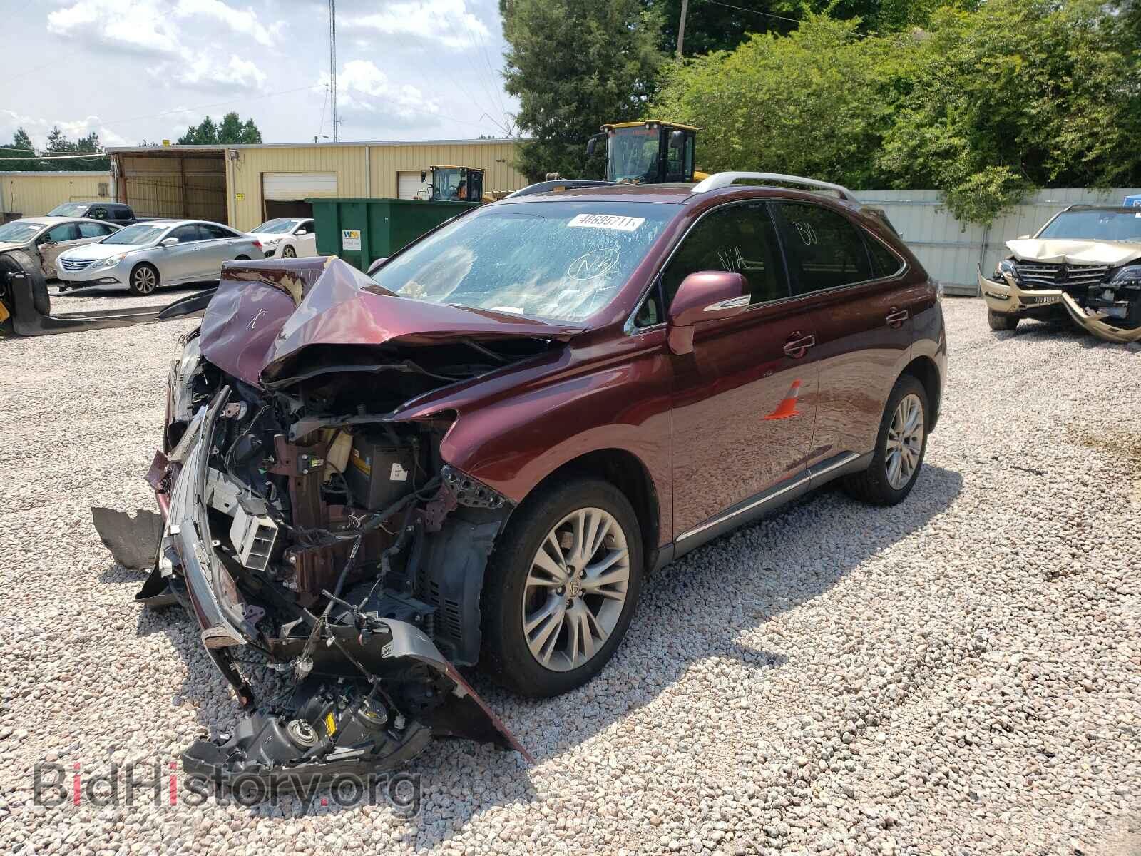 2013 LEXUS RX350 - VIN: 2T2BK1BA7DC223397 - Фото 2