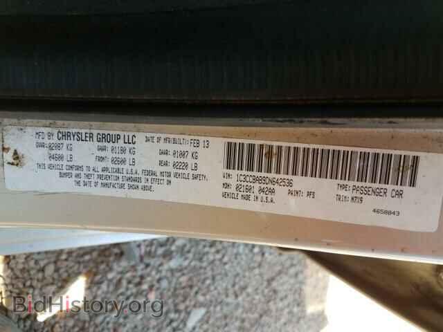 2013 CHRYSLER 200 - VIN: 1C3CCBAB9DN642536 - Фото 10