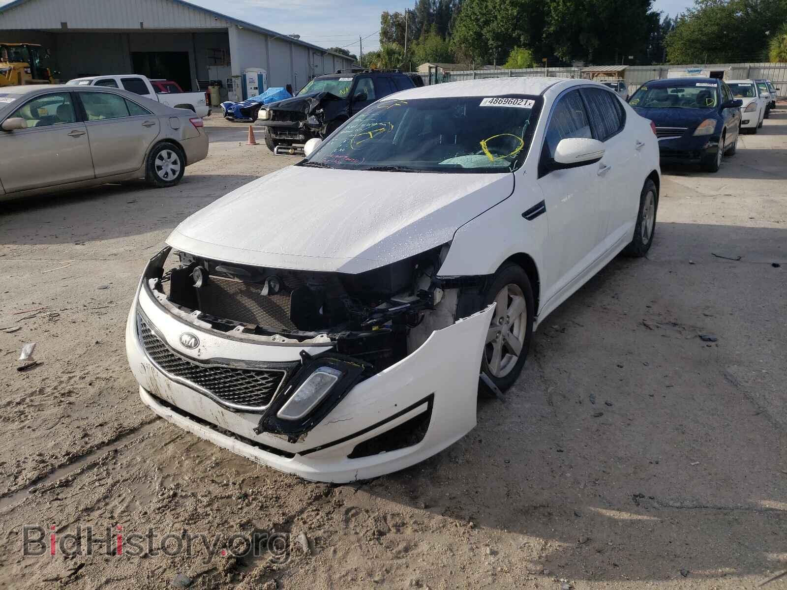 2015 KIA OPTIMA - VIN: KNAGM4A79F5639704 - Фото 2