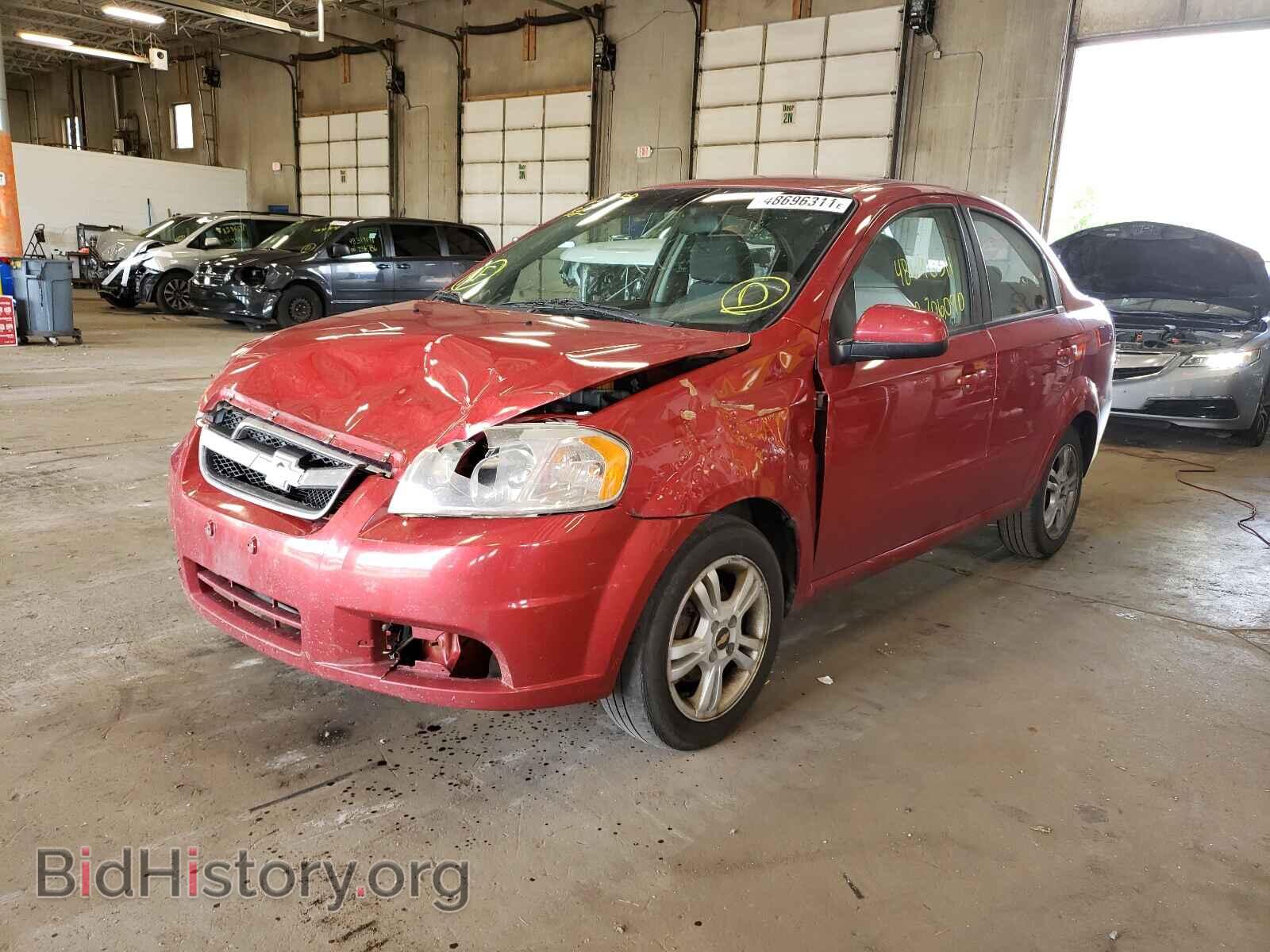 2011 CHEVROLET AVEO - VIN: KL1TD5DEXBB215937 - Фото 2