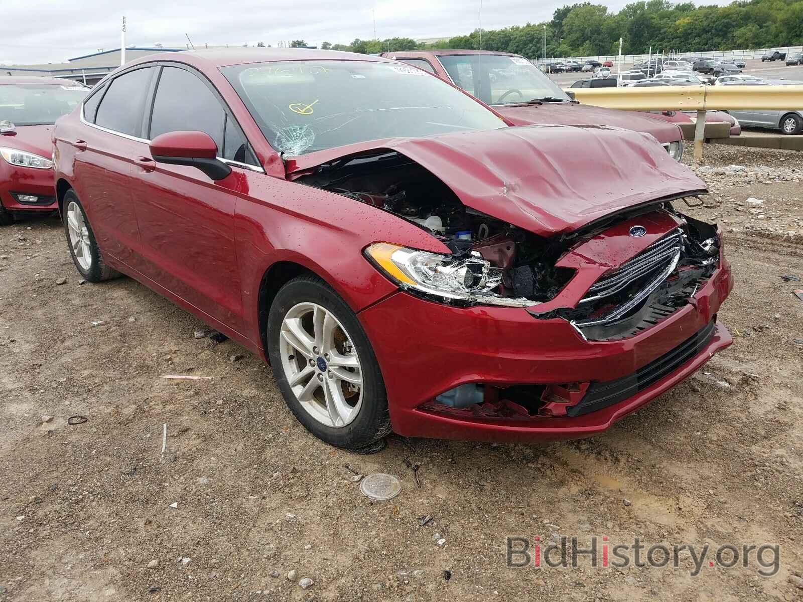 Photo 3FA6P0HD9JR276987 - FORD FUSION 2018