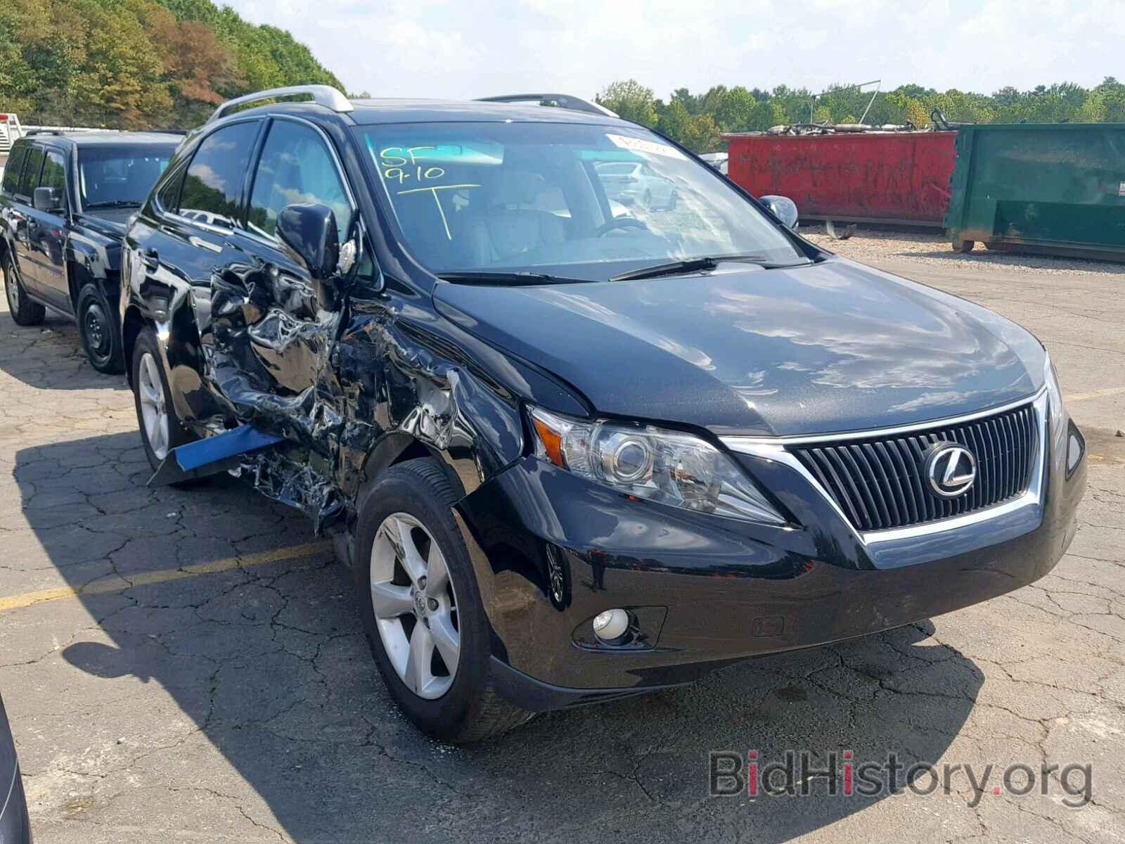 Photo 2T2BK1BA8CC122139 - LEXUS RX 350 2012