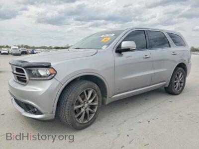 2017 Dodge DURANGO GT, silver — VIN 1C4RDJDGXHC697888, Copart